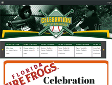 Tablet Screenshot of celebrationlittleleague.com